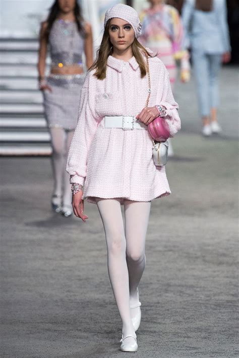 chanel pink dress|chanel pink outfit.